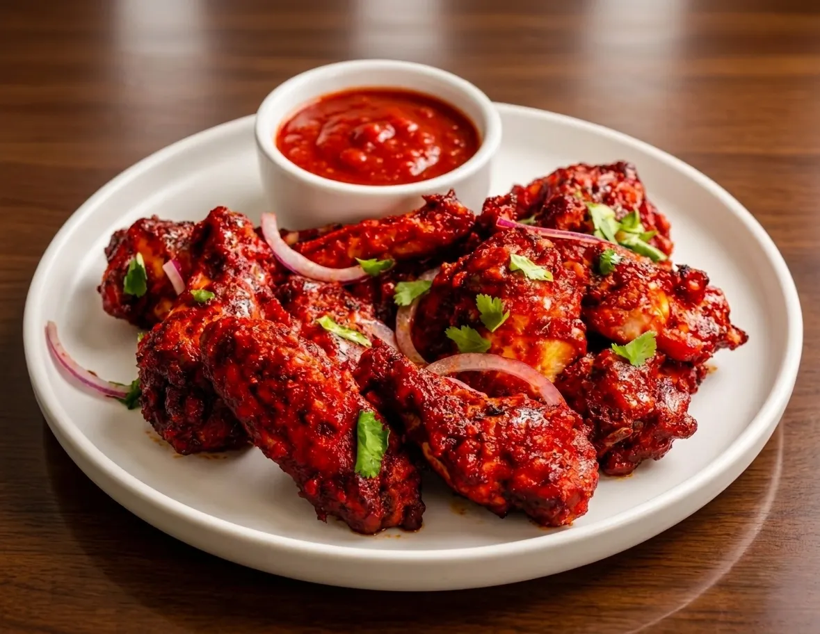 Mixed Chicken Wing Platter at Tandoori Fried Chicken in Sherwood Park, AB